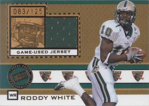 2005 Press Pass Roddy White #JC/RW