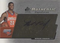 2004-05 SP Signature Edition - Bernard Robinson #AS-RO