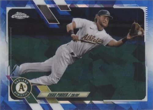2021 Topps Chrome Update Series Sapphire Edition - Chad Pinder #US116