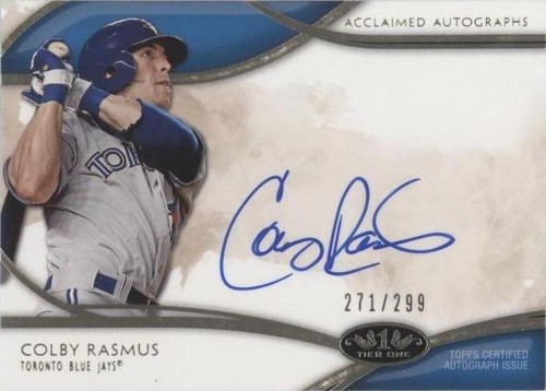 2014 Topps Tier One - Colby Rasmus #AA-CRS