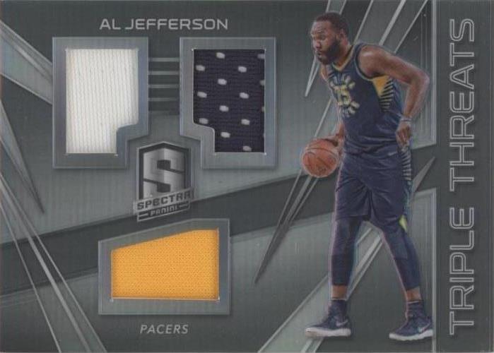 2017-18 Panini Spectra - Al Jefferson #TT-28