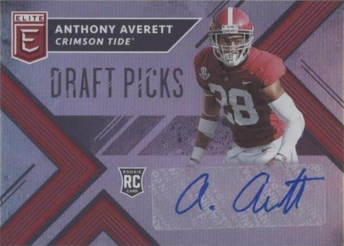 2018 Panini Elite Draft Picks Anthony Averett #209