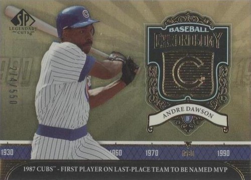 2006 SP Legendary Cuts - Andre Dawson #BC-AD
