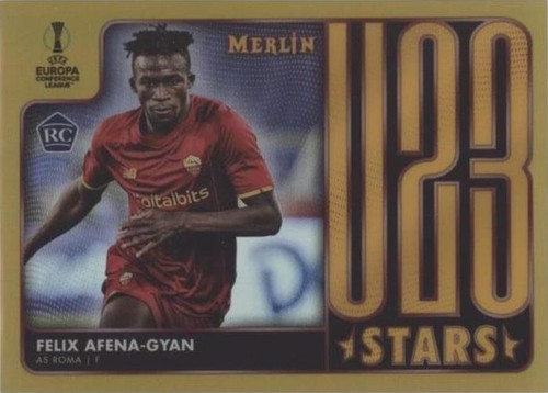 2021-22 Topps Merlin Collection Chrome UCL Felix Afena-Gyan #U23-15