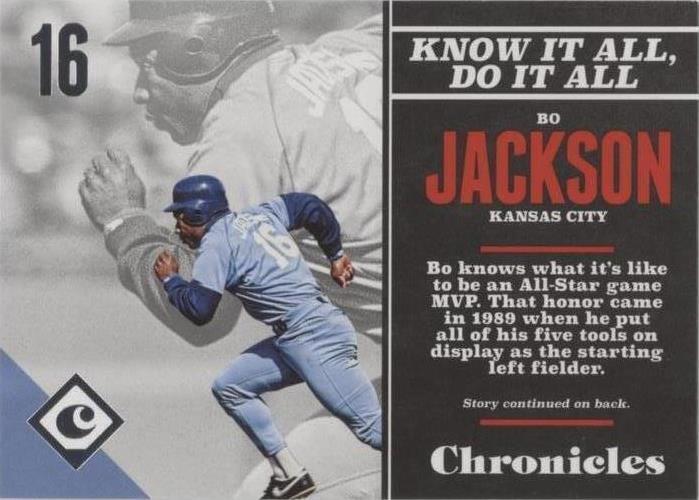 Panini Chronicles 2017 - Bo Jackson #46