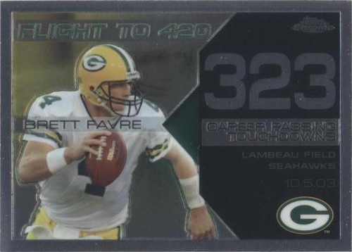 2008 Topps Chrome Brett Favre #BFC-323