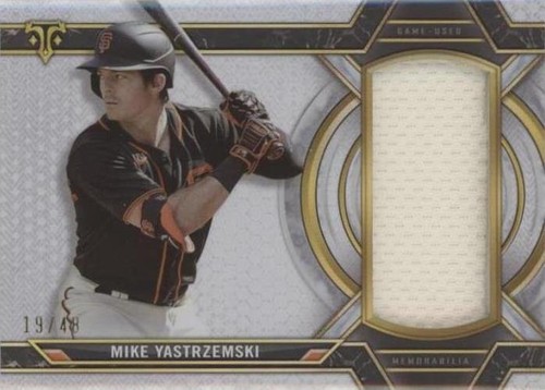 2021 Topps Triple Threads - Mike Yastrzemski #SJR-MYA