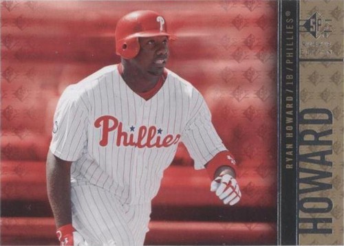 2007 SP Rookie Edition - Ryan Howard #36