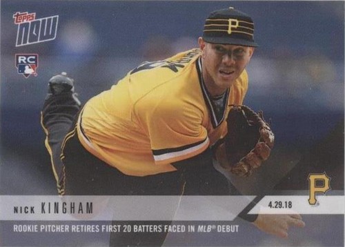 2018 Topps Now - Nick Kingham #141