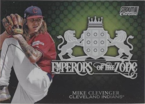 2020 Topps Stadium Club Chrome - Mike Clevinger #EOZ-6