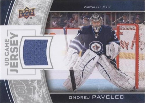 2013-14 Upper Deck - Ondrej Pavelec #GJ-OP