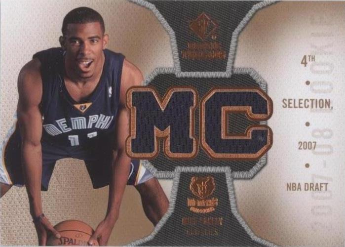 2007-08 SP Rookie Threads - Mike Conley #RT-MC
