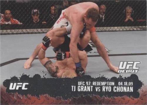 2009 Topps UFC Round 2 - Ryo Chonan Tj Grant #133