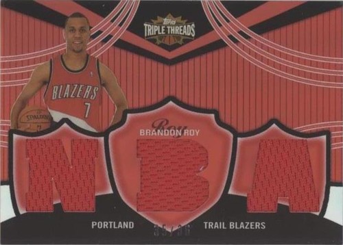 2006-07 Topps Triple Threads - Brandon Roy #TTR-19