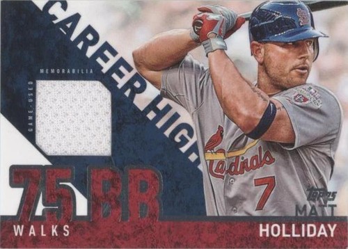 2015 Topps - Matt Holliday #CHR-MH