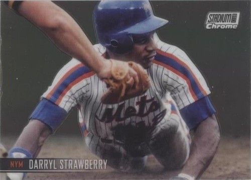 2021 Topps Stadium Club Chrome - Darryl Strawberry #393