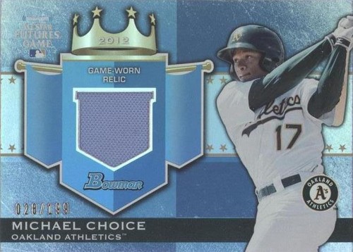 2012 Bowman Draft Picks & Prospects - Michael Choice #FGR-MC