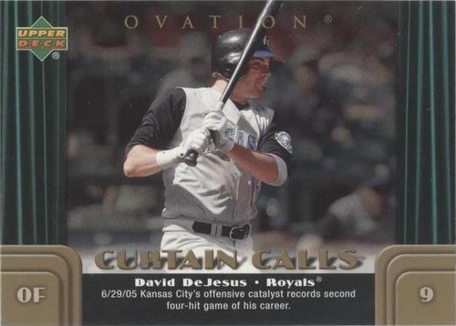 2006 Upper Deck Ovation - David DeJesus #CC-DD