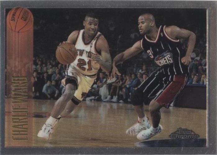 1996-97 Topps Chrome - Charlie Ward #165