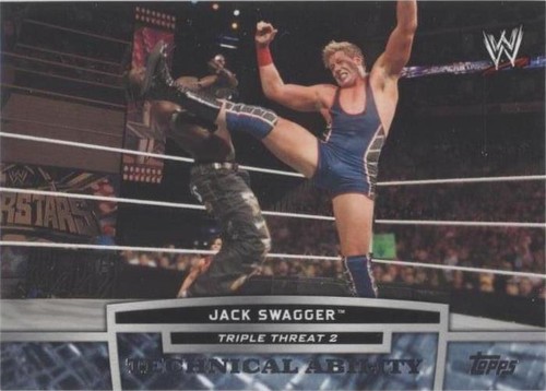 2013 Topps WWE - Jack Swagger #TT3-2
