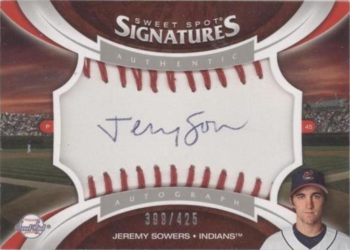 2006 Upper Deck Sweet Spot Update - Jeremy Sowers #SS-JS