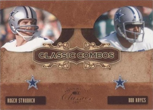 2007 Donruss Classics Bob Hayes Roger Staubach #CC-13