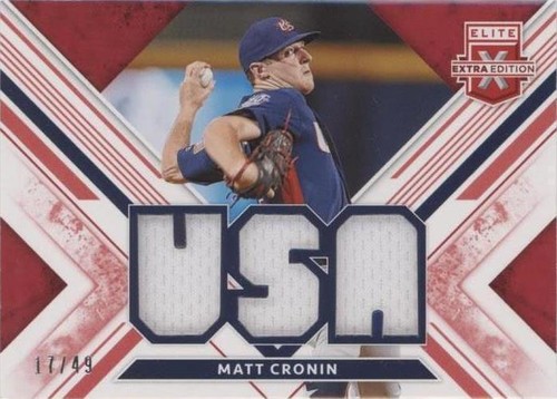 2019 Panini Elite Extra Edition - Matt Cronin #USA-MC