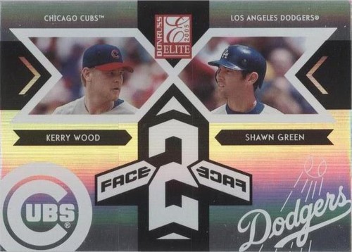 2005 Donruss Elite - Kerry Wood Shawn Green #FF-15