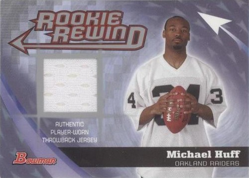 2006 Bowman Michael Huff #BRR-MH