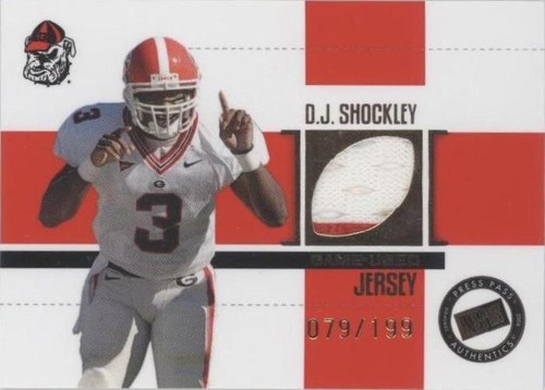2006 Press Pass SE D.J. Shockley #JC/DS