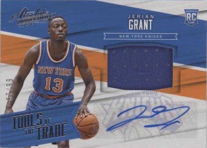 2015–16 Panini Absolute — Джериан Грант NoTTJ-JG