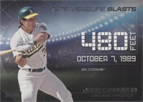 2015 Topps Update Series - Jose Canseco #TMB-1