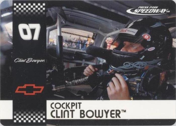 2008 Press Pass Speedway - Clint Bowyer #CP 2