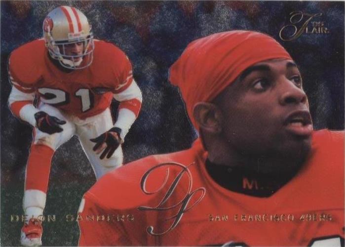 Flair Deion Sanders 1995 #191