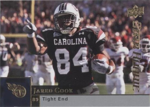 2009 Upper Deck Jared Cook #265
