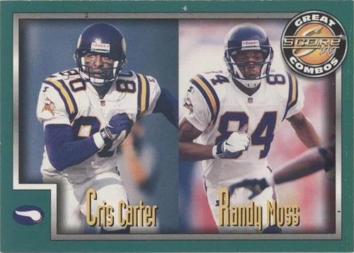 1999 Score Cris Carter Randy Moss #275