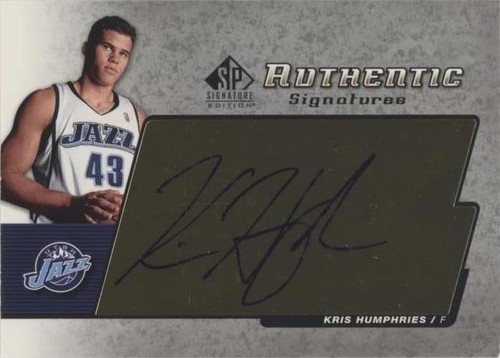2004-05 SP Signature Edition - Kris Humphries #AS-KH
