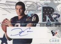 2002 SPx David Carr #178