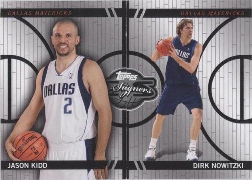 2008-09 Topps Co-Signers - Dirk Nowitzki/Jason Kidd #CF-11-31