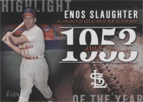2015 Topps - Enos Slaughter #H-9