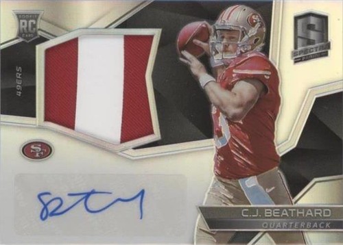 2017 Panini Spectra C.J. Beathard #205