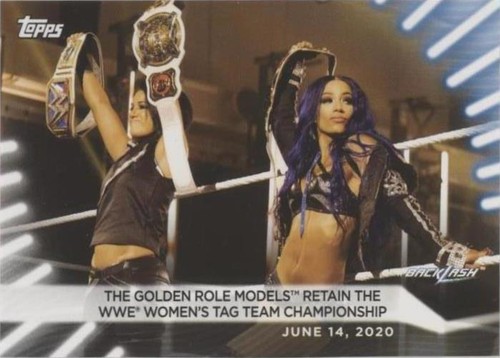 2021 Topps WWE Women's Division - Bayley Sasha Banks #26
