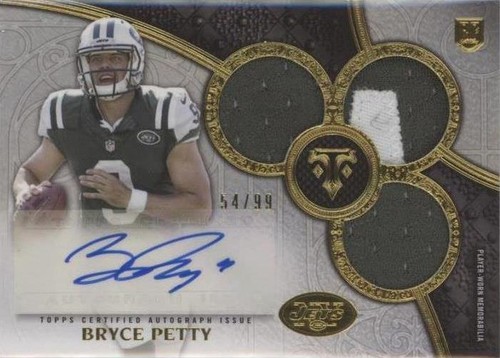 2015 Topps Triple Threads Bryce Petty #139
