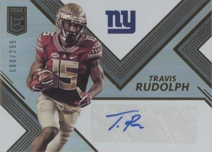 2017 Donruss Elite Travis Rudolph #RA39