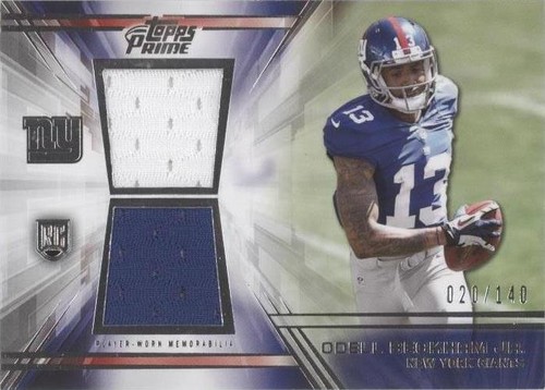 2014 Topps Prime Odell Beckham Jr. #DR-OB