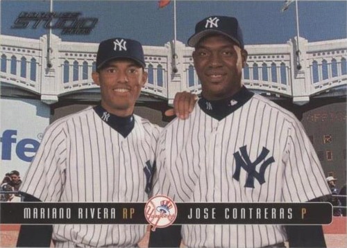 2003 Donruss Studio - Jose Contreras Mariano Rivera #195