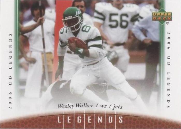 2006 UD Legends Wesley Walker #33