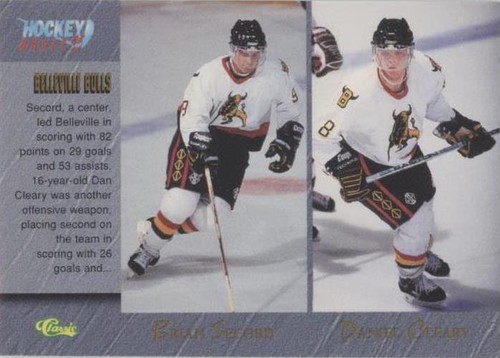 1995 Classic Draft - Brian Secord Daniel Cleary Radim Bicanek #83