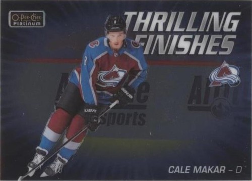 2019-20 O-Pee-Chee Platinum - Cale Makar #TF-22