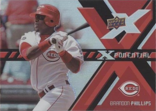 2008 Upper Deck X - Brandon Phillips #X-BP